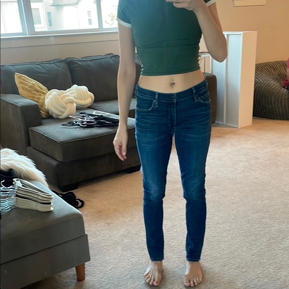 Citizens Of Humanity Blue Skinny Jeans - Picture 1 of 6